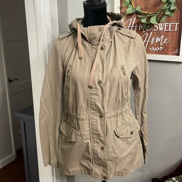 Love Tree Jackets & Blazers - Love Tree Lightweight Utility Jacket